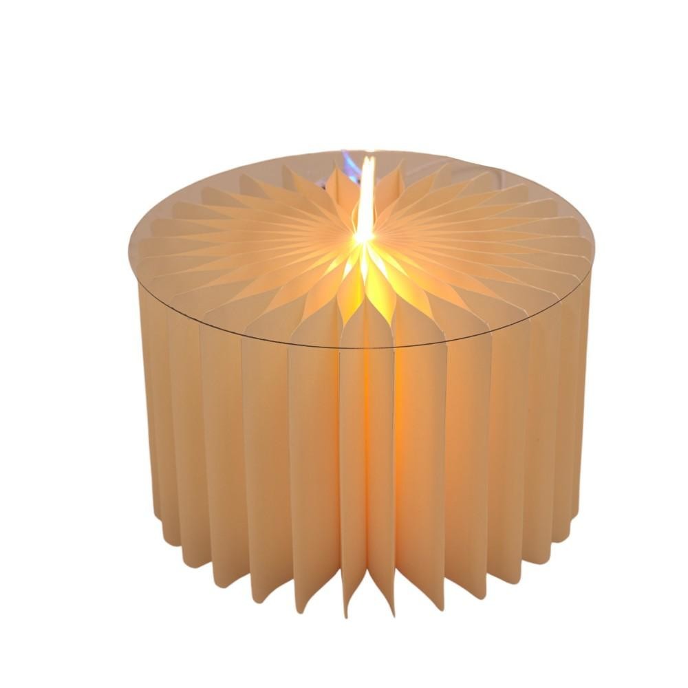 COLONNA CARTA BIANCA CON LED D30 H20